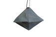 handige opberg hoes van de Zwarte hangende Heatix terrasverwarmer of heater met 1500 Watt