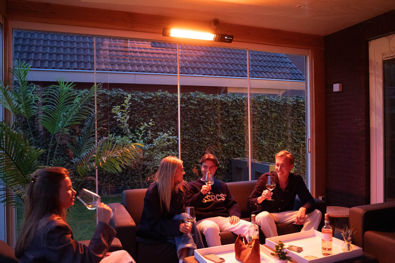 Slimme terrasverwarmers
